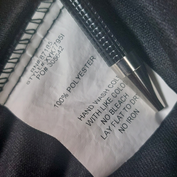 RUBY ROX WOMENS VINTAGE Y2K TEAL BLUE BLACK FLORAL HOMECOMING DANCE DRESS SZ M - Picture 9 of 9